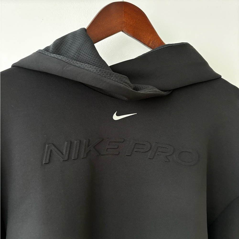 Nike Pro Dri Fit Cropped Scuba Hoodie